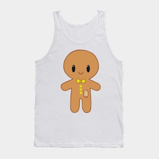 Gingerbread man with Ostomy (Yellow) Tank Top